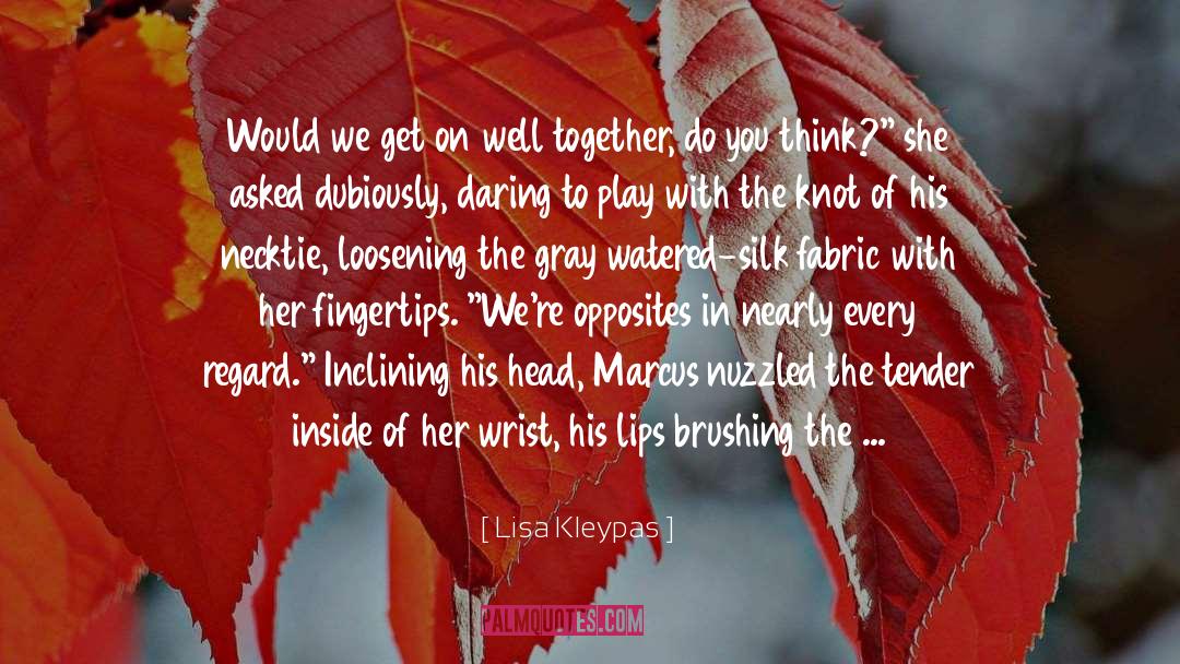 Curl quotes by Lisa Kleypas