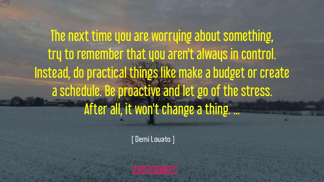 Curlings Stress quotes by Demi Lovato