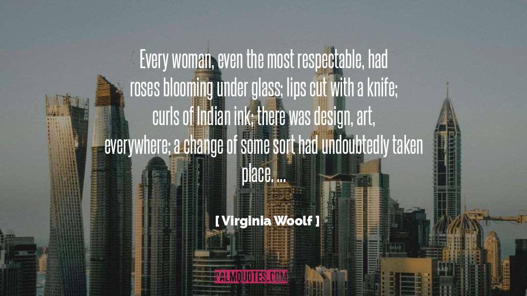 Curls quotes by Virginia Woolf