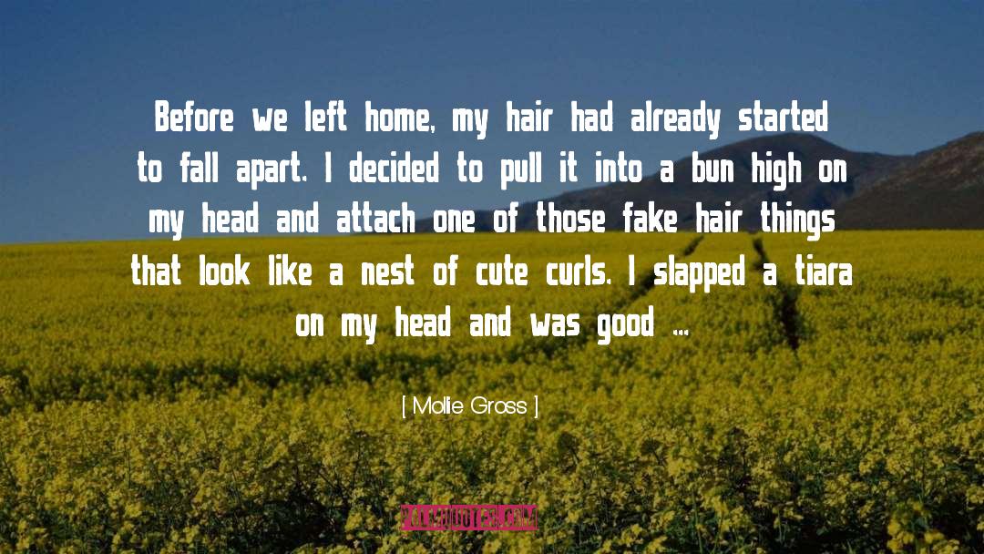 Curls quotes by Mollie Gross