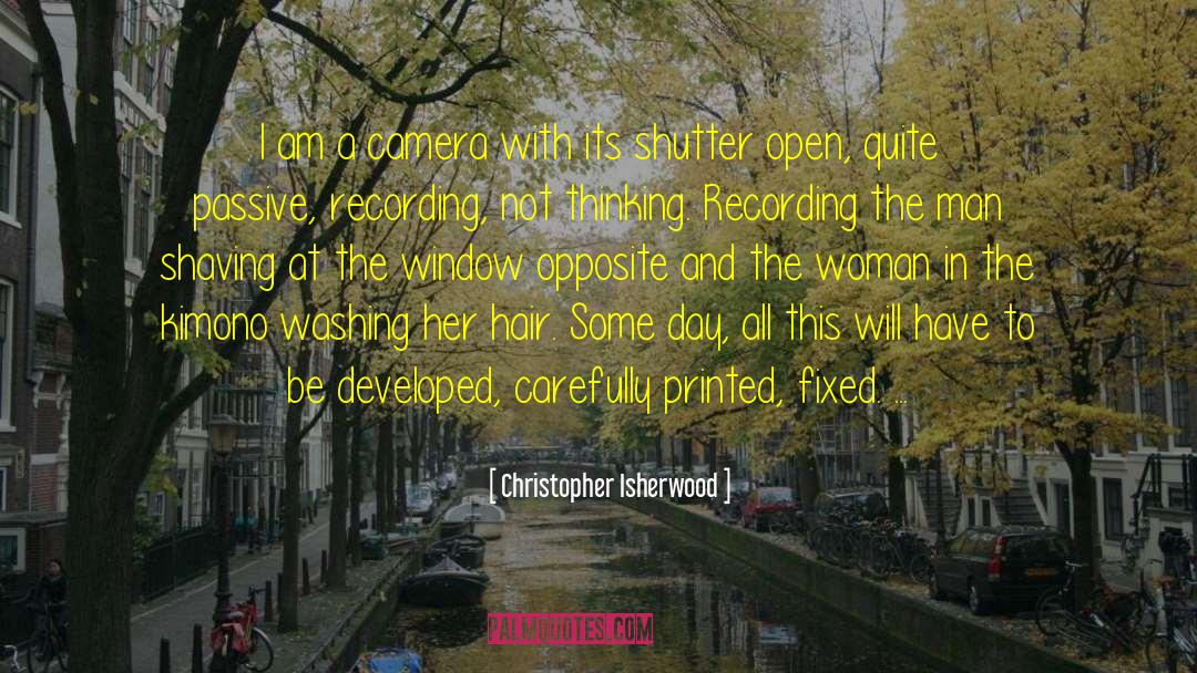 Curly Hair quotes by Christopher Isherwood