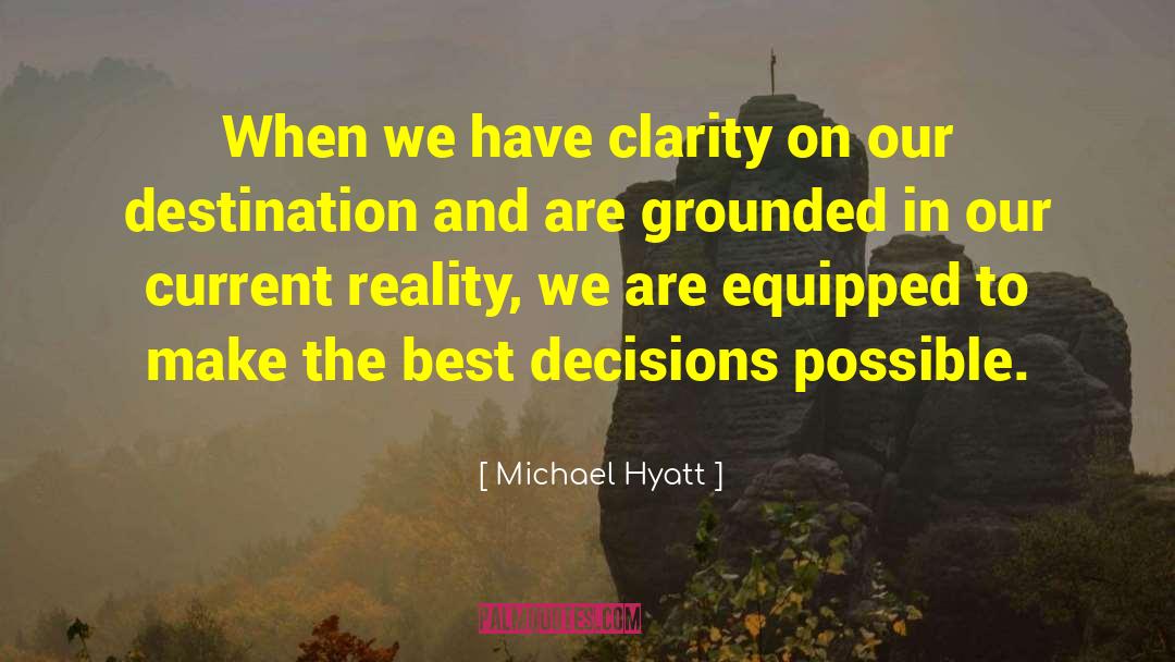 Current Reality quotes by Michael Hyatt