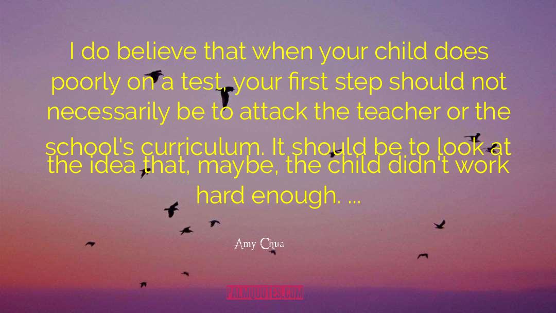 Curriculum quotes by Amy Chua