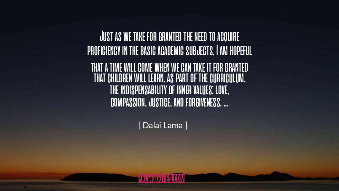 Curriculum quotes by Dalai Lama