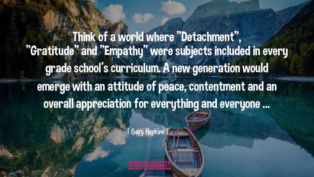 Curriculum quotes by Gary Hopkins