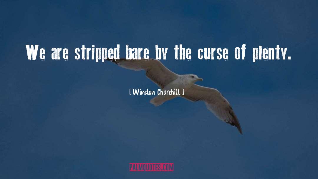 Curse Of The Gods quotes by Winston Churchill
