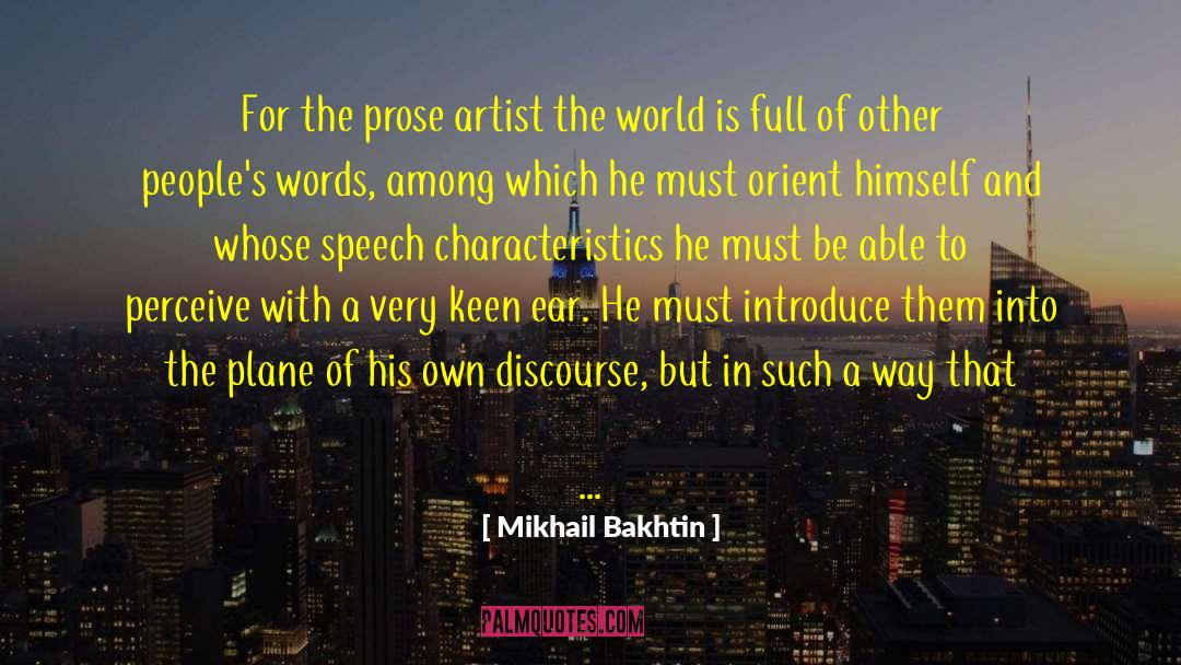 Curse Words quotes by Mikhail Bakhtin