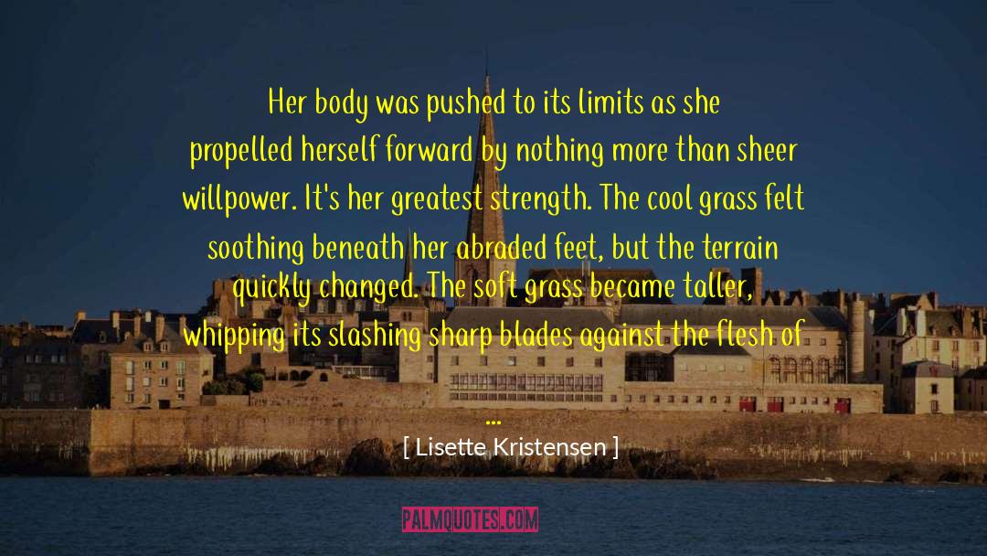 Curses Beneath Her Feet quotes by Lisette Kristensen