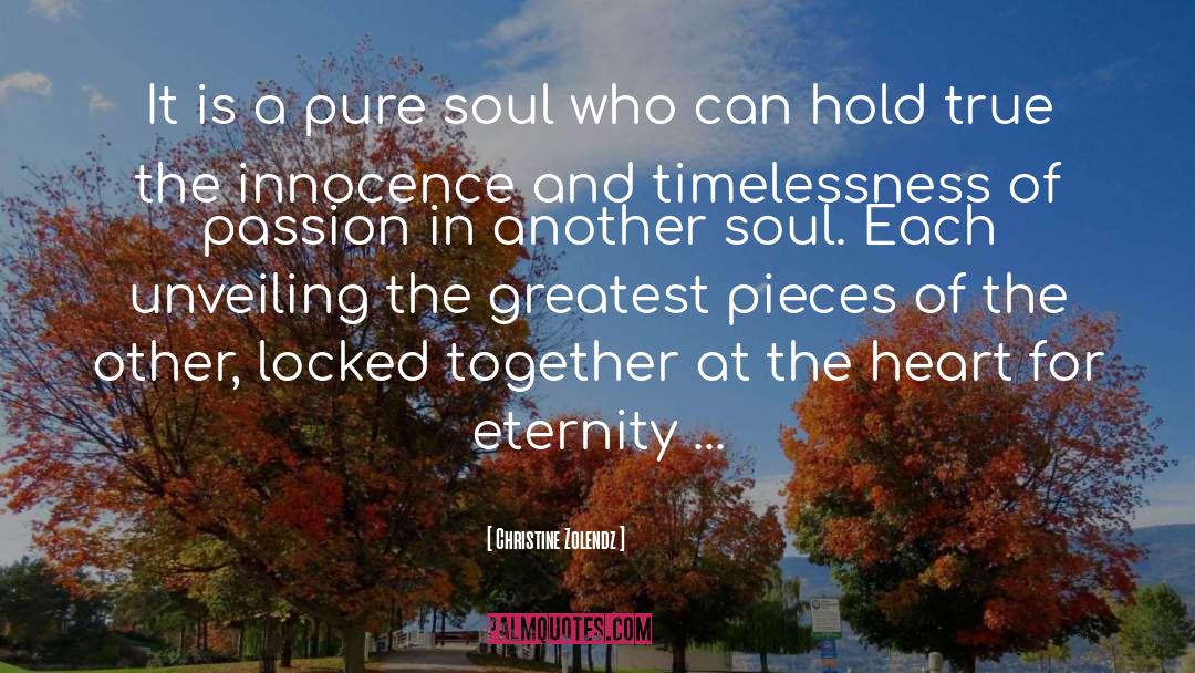 Cursing And Pure Heart quotes by Christine Zolendz