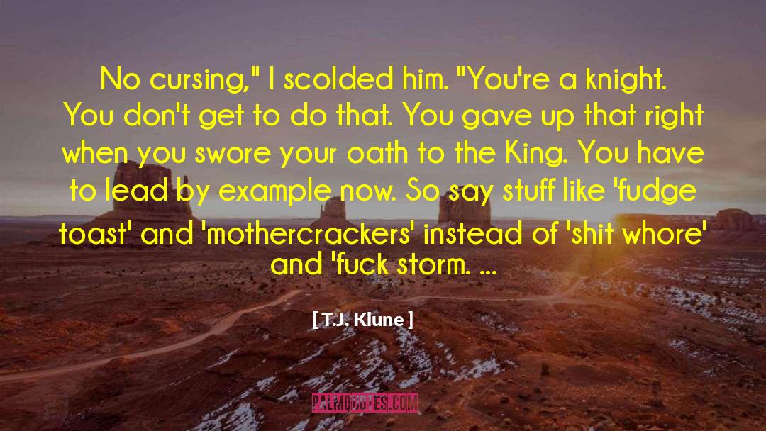 Cursing quotes by T.J. Klune