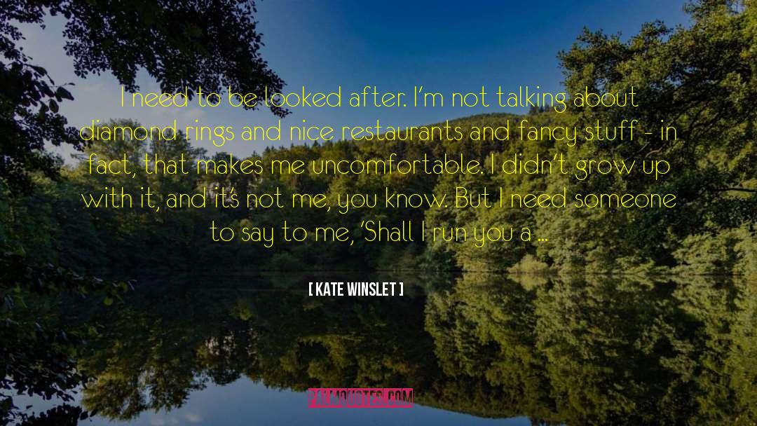 Curtain And Bath quotes by Kate Winslet