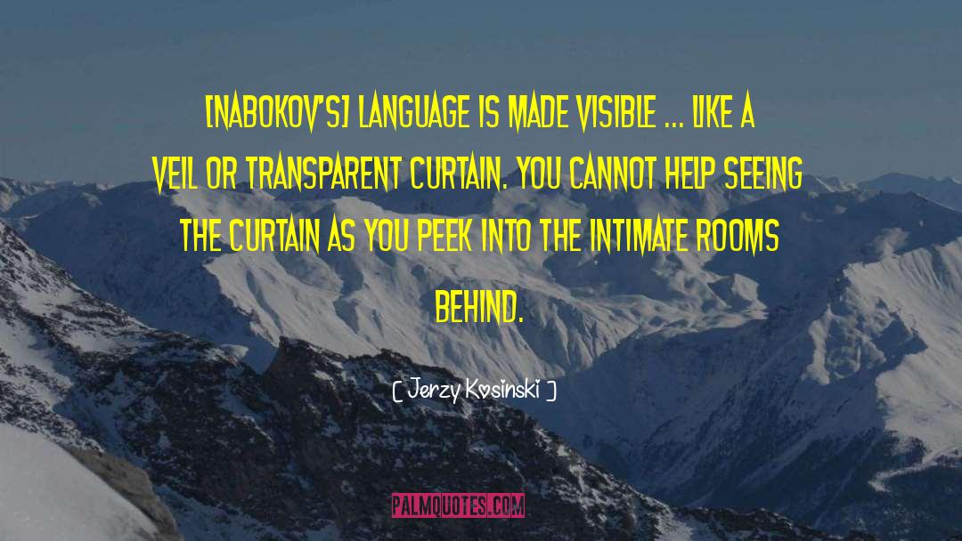 Curtain quotes by Jerzy Kosinski