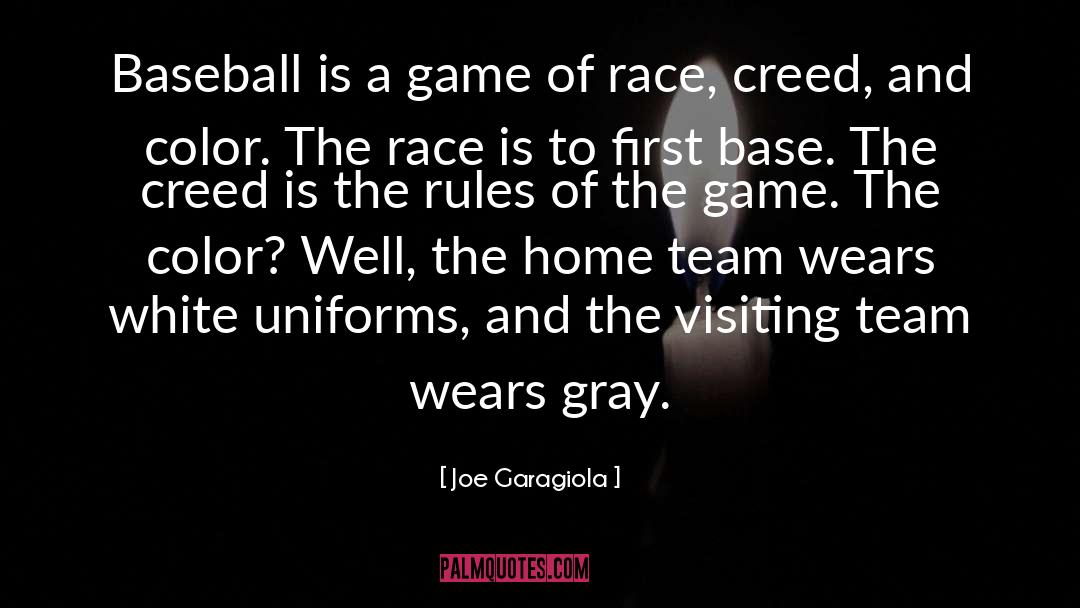 Curtis White quotes by Joe Garagiola