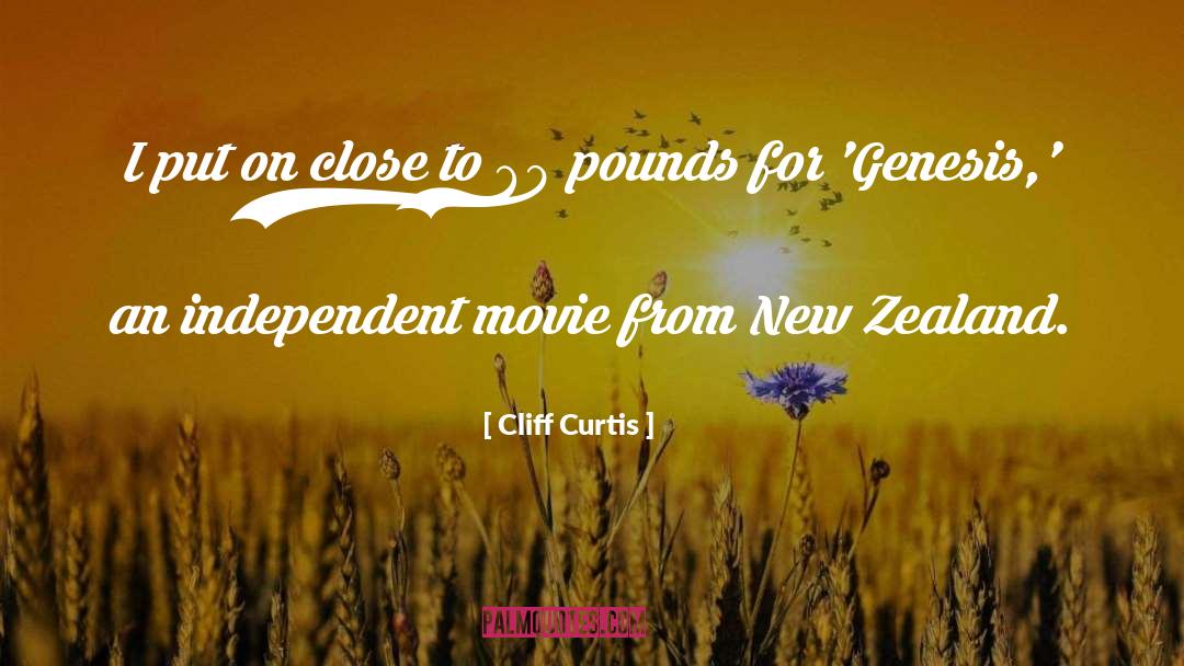 Curtis White quotes by Cliff Curtis