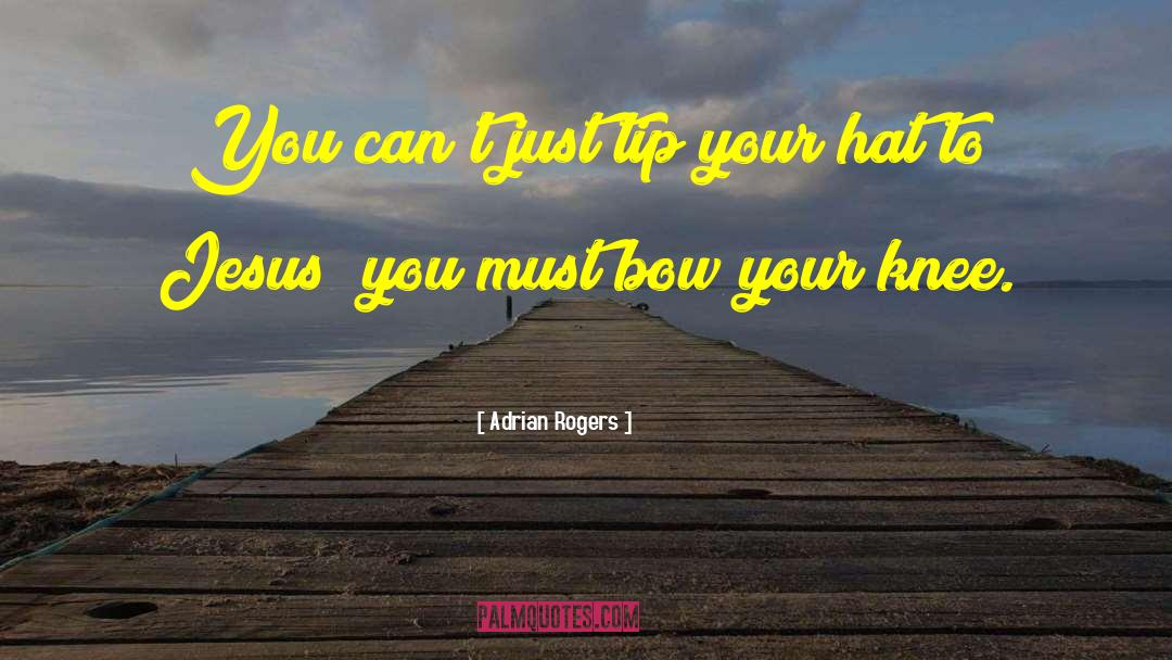 Curtseys Or Bows quotes by Adrian Rogers