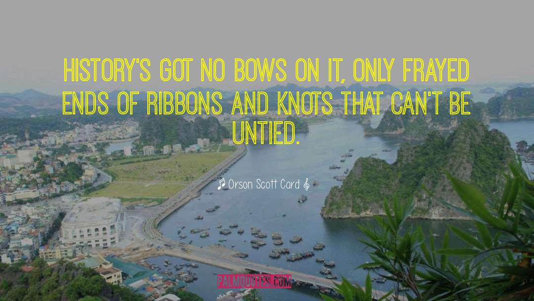 Curtseys Or Bows quotes by Orson Scott Card