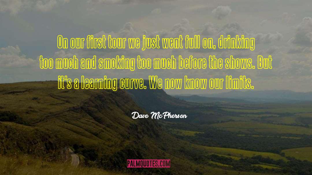 Curve quotes by Dave McPherson