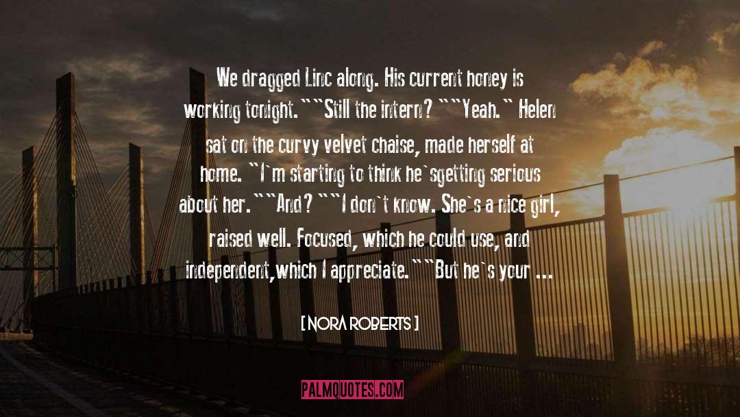 Curvy quotes by Nora Roberts