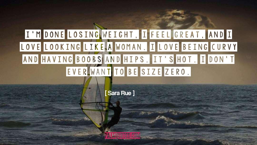 Curvy quotes by Sara Rue