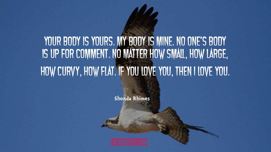 Curvy quotes by Shonda Rhimes