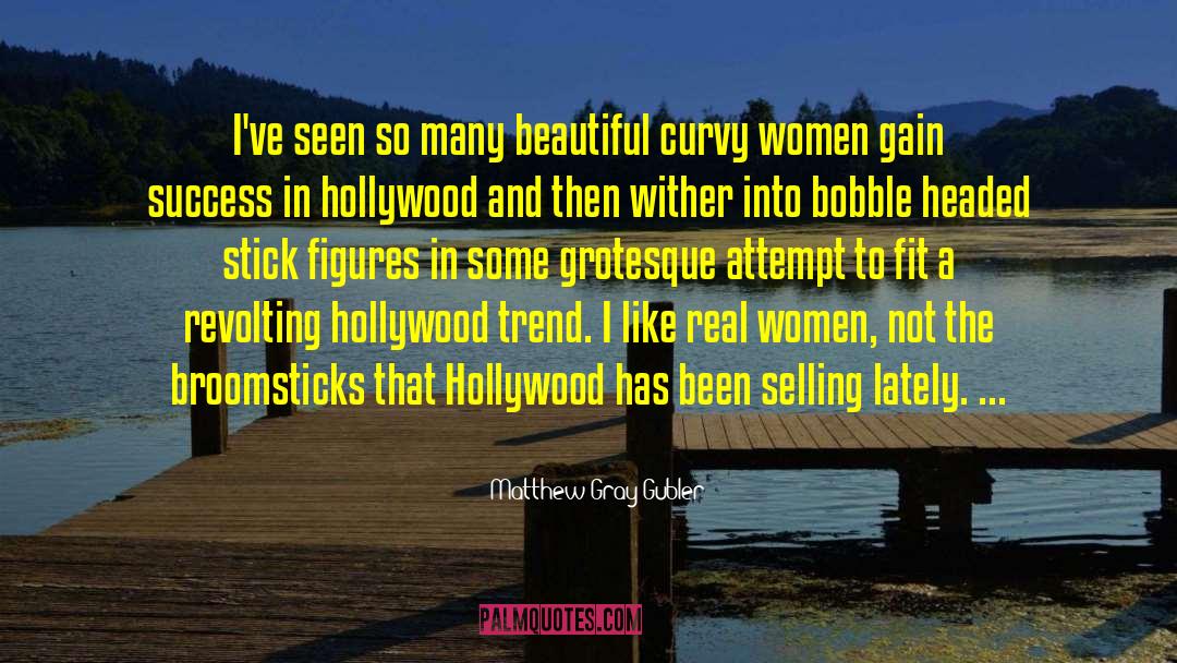 Curvy Women quotes by Matthew Gray Gubler