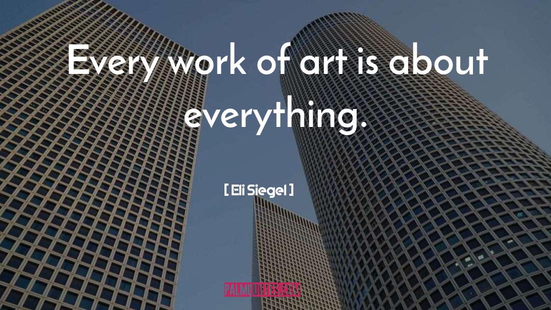 Cusani Art quotes by Eli Siegel