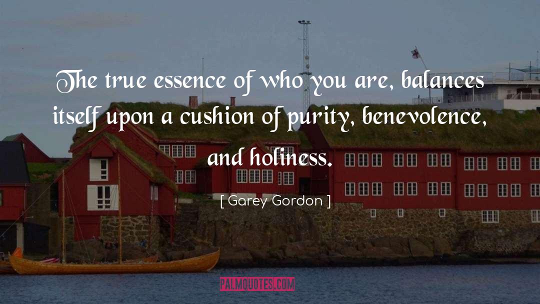 Cushion quotes by Garey Gordon