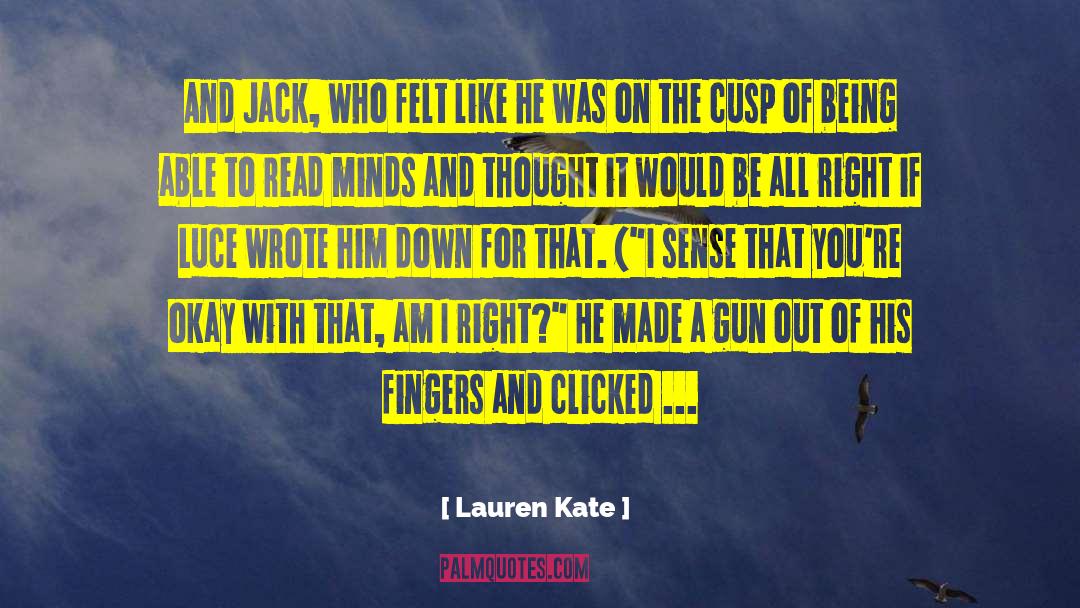 Cusp quotes by Lauren Kate