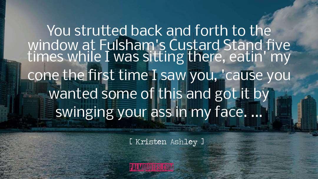 Custard quotes by Kristen Ashley