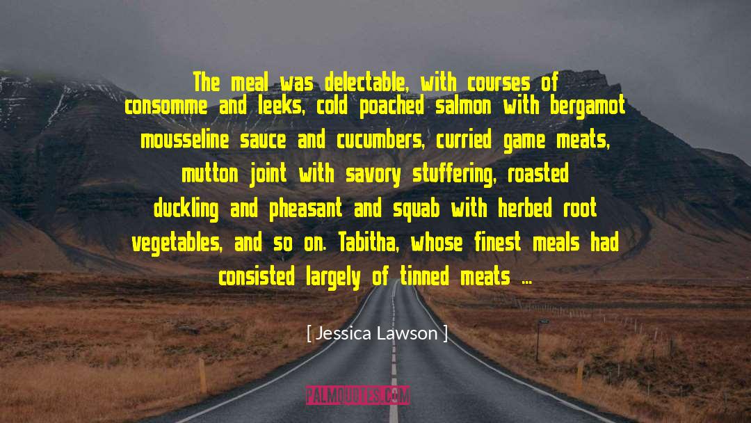 Custard quotes by Jessica Lawson