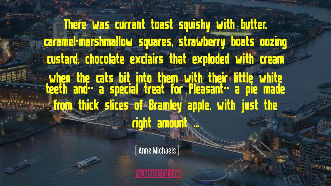 Custard quotes by Anne Michaels