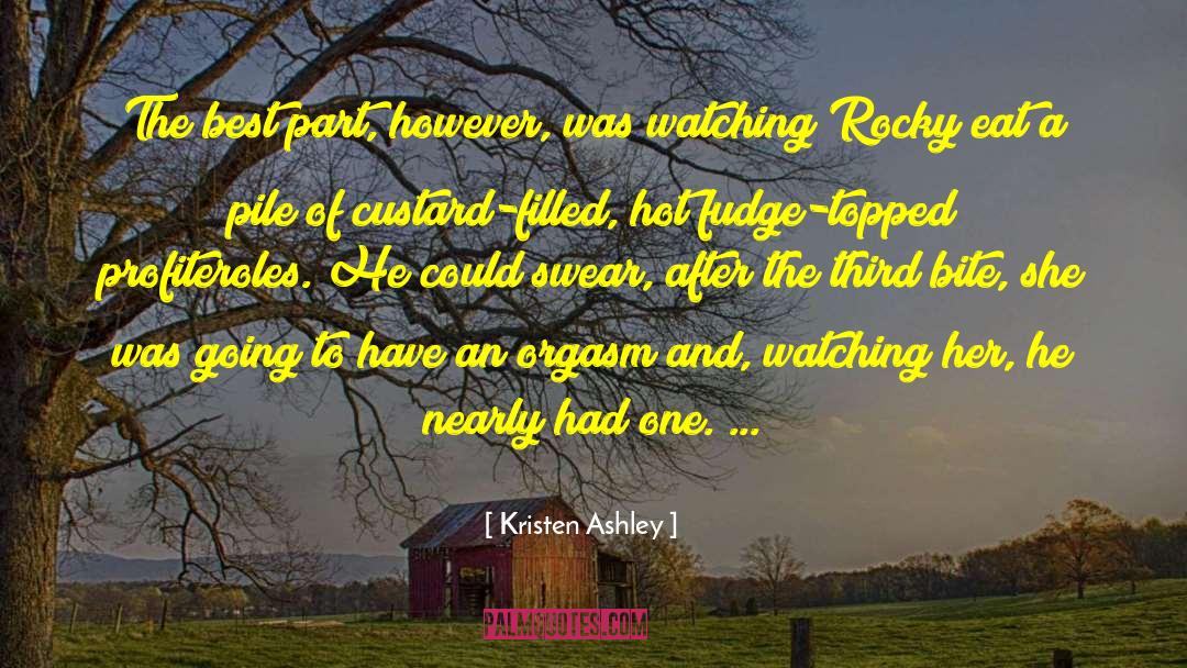 Custard quotes by Kristen Ashley