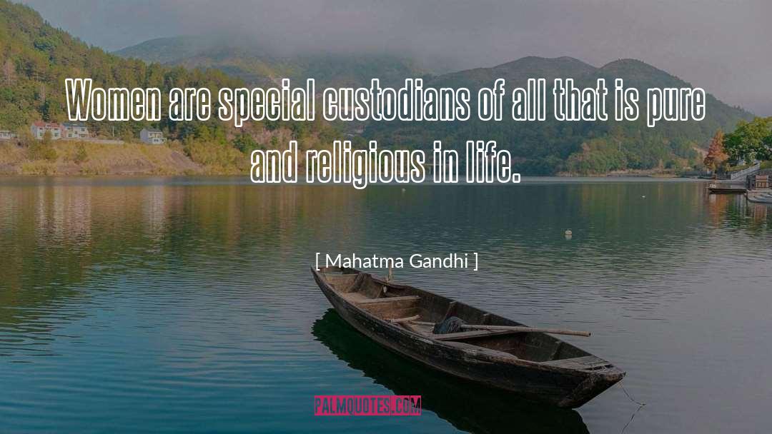 Custodians quotes by Mahatma Gandhi