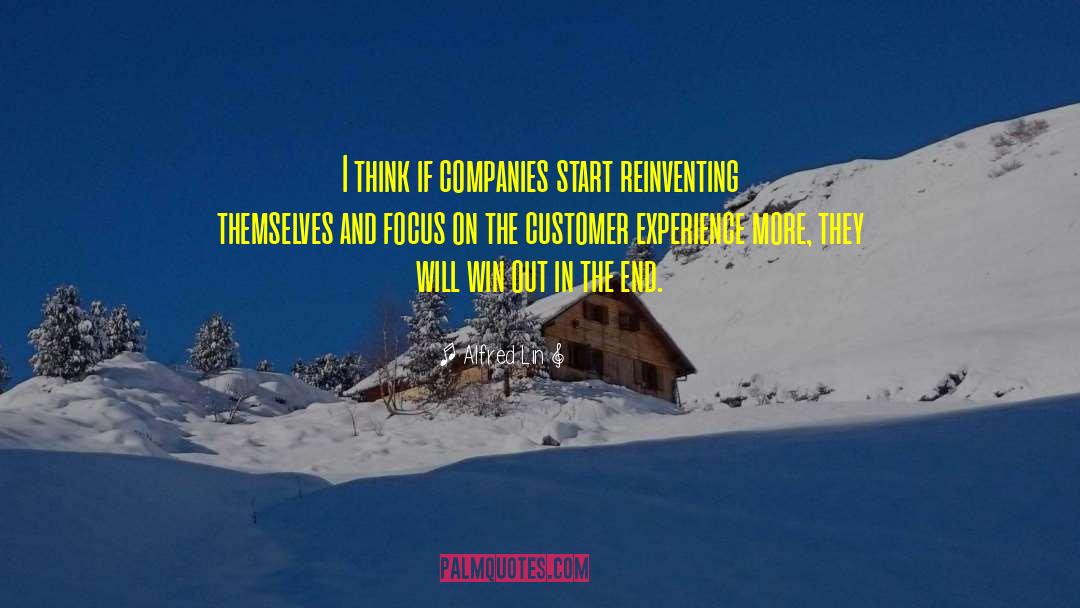 Customer Experience quotes by Alfred Lin