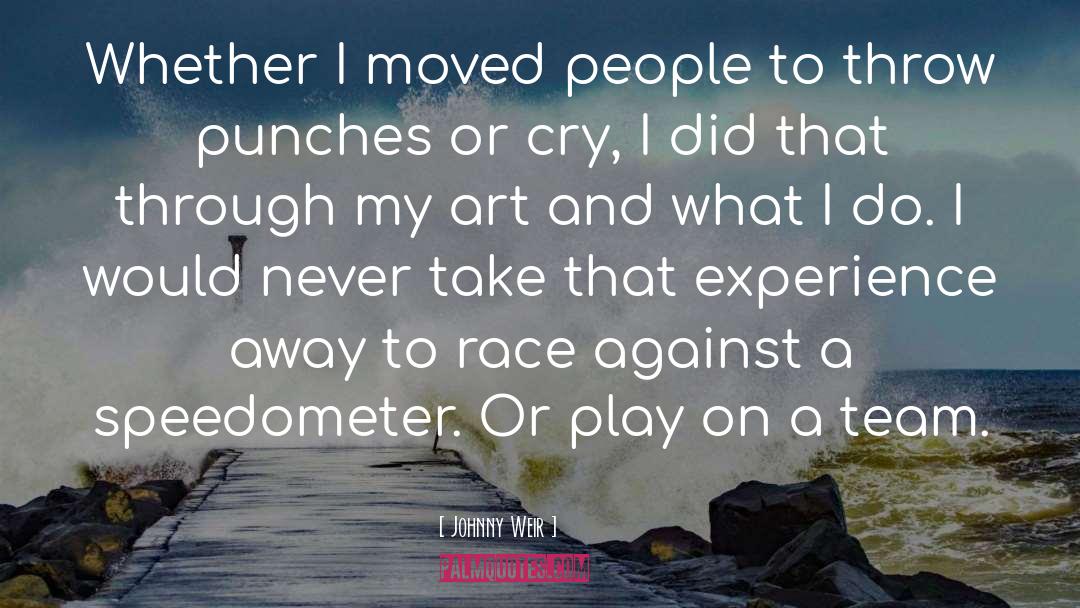 Customer Experience quotes by Johnny Weir