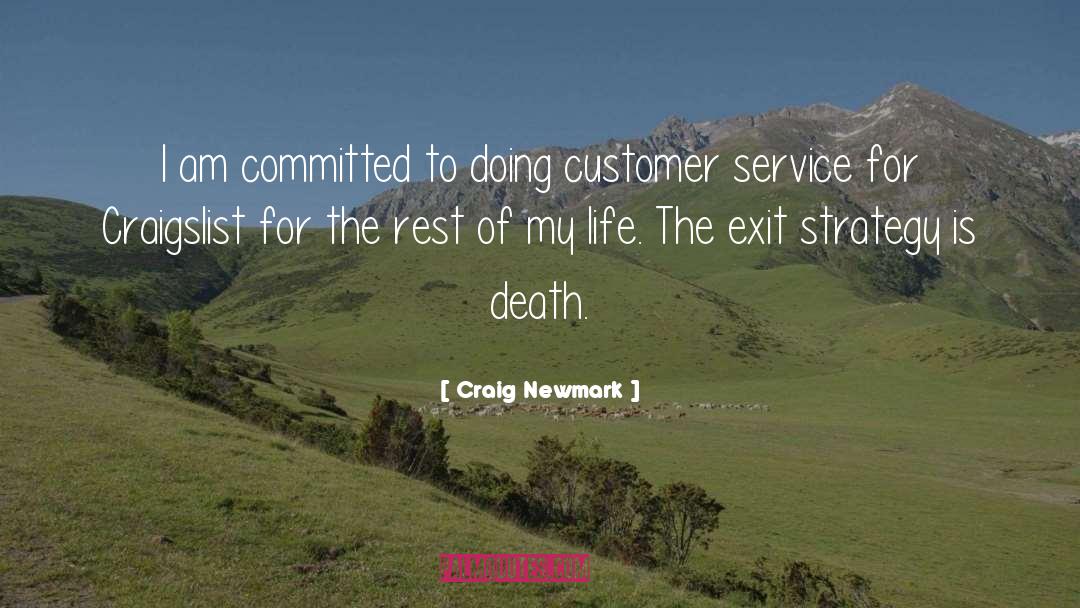 Customer For Life quotes by Craig Newmark