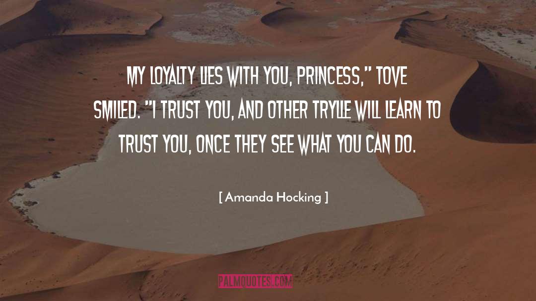 Customer Loyalty quotes by Amanda Hocking