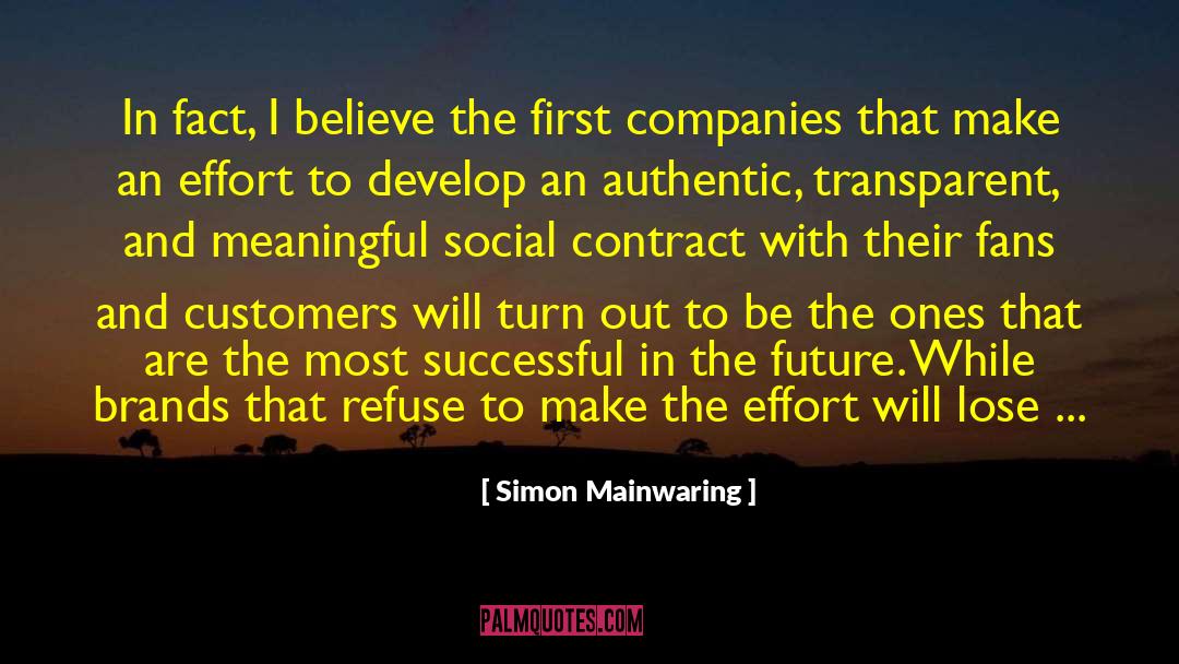 Customer Loyalty quotes by Simon Mainwaring