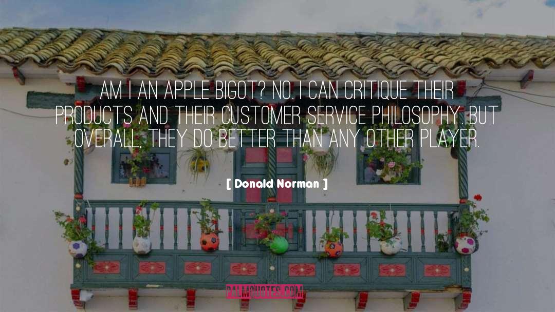 Customer quotes by Donald Norman