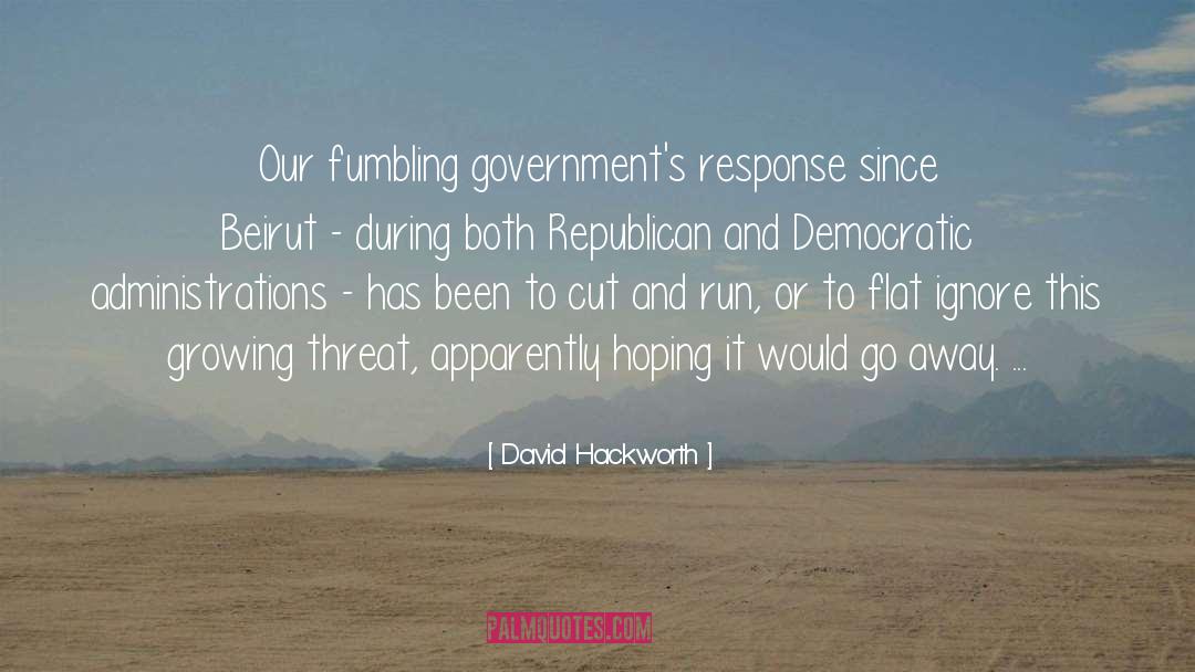 Cut And Run quotes by David Hackworth