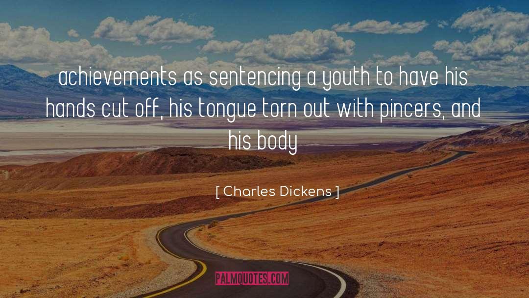 Cut Off quotes by Charles Dickens