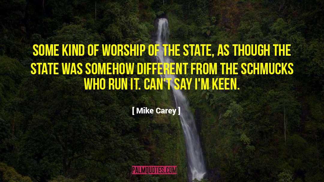 Cut Run quotes by Mike Carey