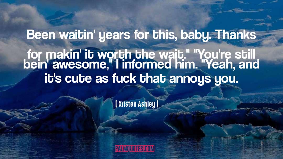 Cute Baby Boy quotes by Kristen Ashley