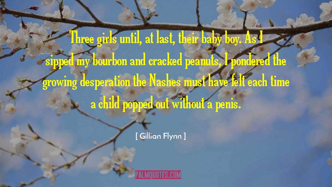Cute Baby Boy quotes by Gillian Flynn