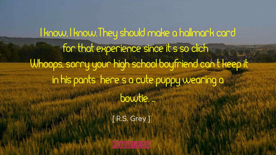 Cute Boy quotes by R.S. Grey