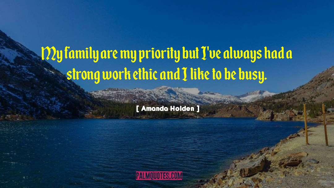 Cute Family quotes by Amanda Holden