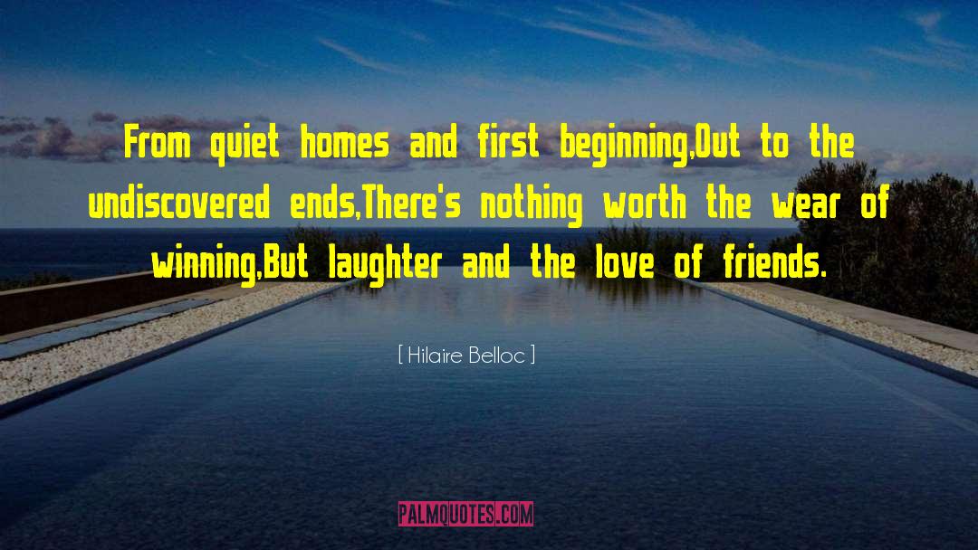 Cute Friendship quotes by Hilaire Belloc