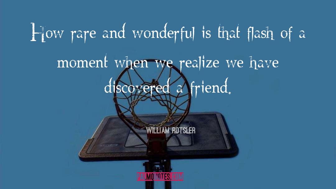 Cute Friendship quotes by William Rotsler