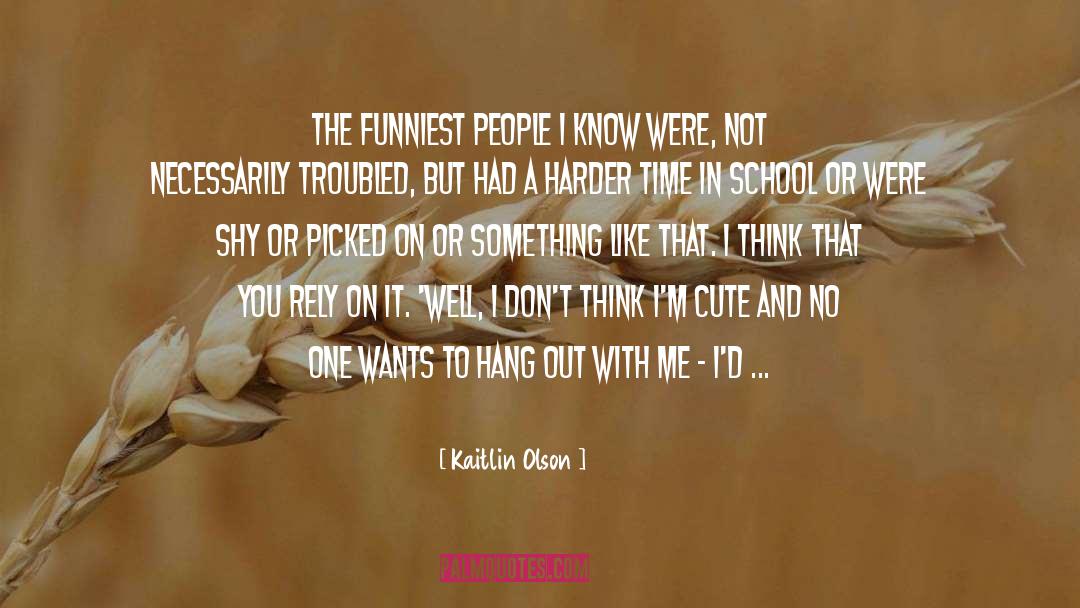 Cute Guys quotes by Kaitlin Olson