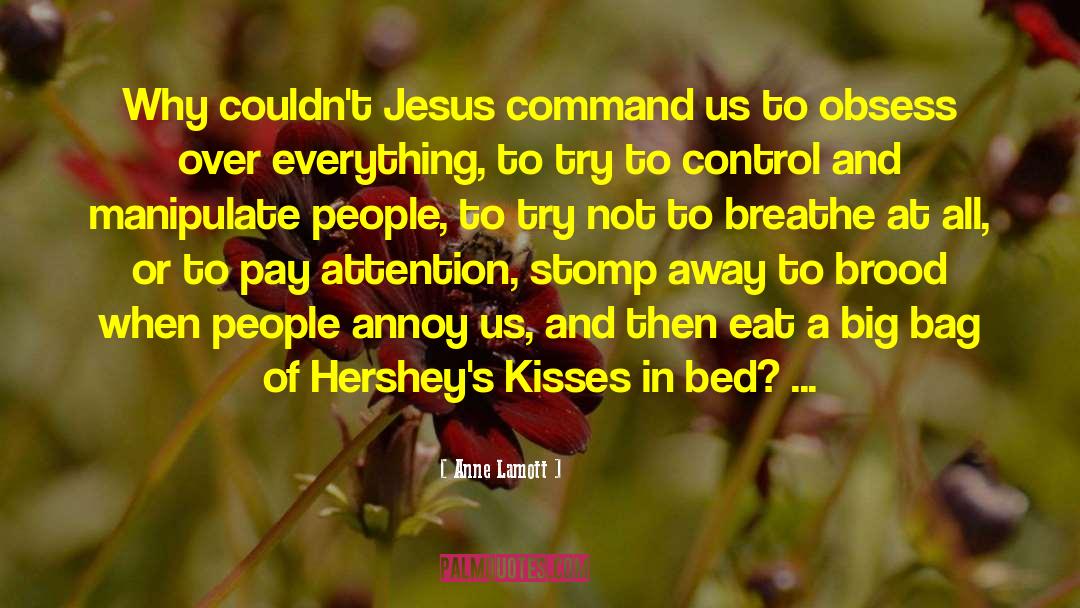 Cute Hershey Kisses quotes by Anne Lamott